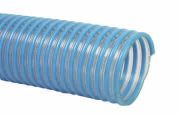Letkuja Imu/paineletku Saturno L SE Kevyt PVC-muoviletku nesteiden ja lannotteiden imuun ja siirtoon. Kestää kulutusta ja useimpia kemikaaleja. Säänkestävä Läpinäkyvä, sininen PVC-spiraali.