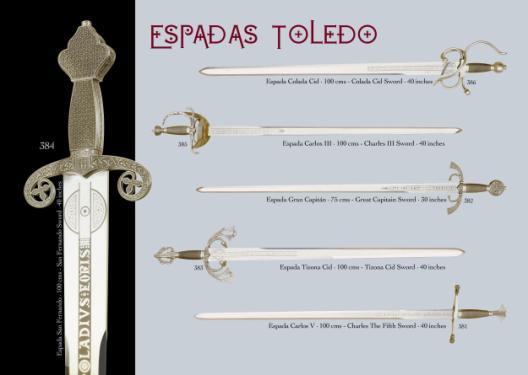 Toledon miekka Alcázar de Toledo Jokainen Toledoa hallinnut kulttuuri on rakentanut kaupunkiin oman linnoituksensa.