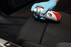 PUHDISTUS - CAR CARE CRC TEXTILE CLEAN PRO tehokas puhdistusvaahto tunkeutuu nopeasti ja työntää lian irti puhdistaa istuimet, matot, kankaat, vinyylin ja nahan myös pinttyneeseen