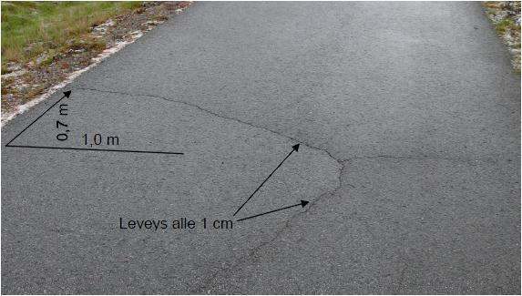 ) (Kevyen liikenteen vaurioinventointiohje 2009, 17-18).