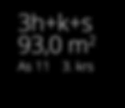 S 3h+k+s 93,0 m 2 As 11 3. krs 12,0 m 2 KPH VH iv ET 12,5 m 2 9 800 5 000 PK JK WC OH K 25,5 m 2 13,5 m 2 2 500 11,0 m 2 Mittasuhde 1:75 2 500 6,5 m 2 2 300 10 300 200 OMASSA SAUNASSA As.11 3.krs 3h+k+s 93,0m 2 SIJAINTI Jokaisessa kodissa on oma sauna, jossa on mukava rentoutua silloin, kun itse haluat.