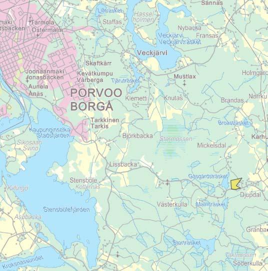 Epoon asemakaavan luontoselvitys Porvoon