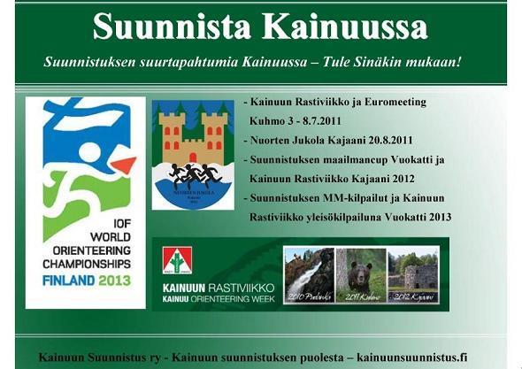 2 2. KAINUUN RASTIVIIKKO JA KAINUUN RASTIVIIKKO RY. Kainuun Rastiviikko on Kainuun maakunnassa vuosittain järjestettävä kansainvälinen suunnistusviikko.