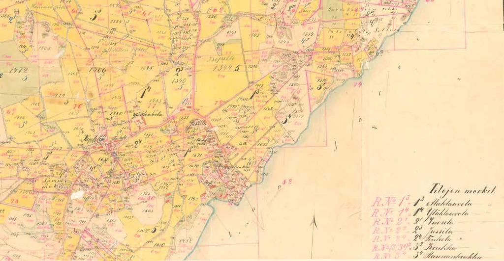 Paijala vuosien 1880-1910 välisenä aikana, jolloin isojako vietiin lopullisesti päätökseen.