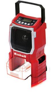 Einhell Akkuradio AKKURADIO TE-CR 18 Li - Solo Tuote on saatavana vain ILMAN akkua!