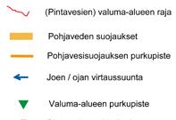 Pintavesiin kohdistuva kuormituksen määrä kullakin valuma-alueella kuitenkin kasvaa suolattavien tieosuuksien määrän kasvaessa ja liikenteen lisääntyessä.