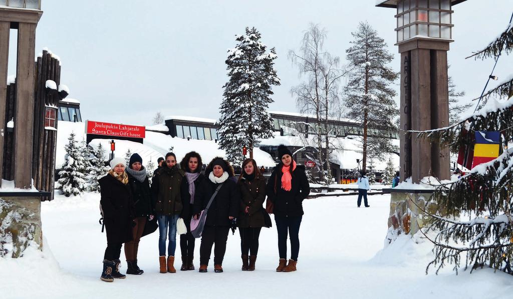 Haapajärven ammattiopistossa maatalousalan ja liiketalouden opiskelijat järjestivät huhtikuun lopulla opintomatkan Viroon ja metsäalan opiskelijoita oli työssäoppimassa Itävallassa.