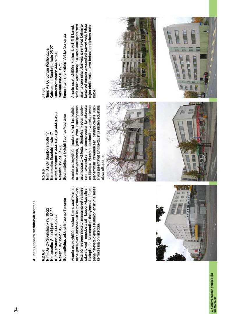 valmisteluvaiheen jäleen tehdyt lisäselvityset, päätöset ja suunnitelmat Seutu-Soosen raennushistoriaselvitys. Helsini..0 Aritehtitoimisto ar-byroo.