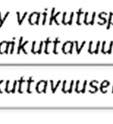 Vaikutuksesta riippuen tavoiteltava suunta voi olla vaikutuksen minimointi (kuten matka-aika) tai maksimointi (kuten joukkoliikenteen