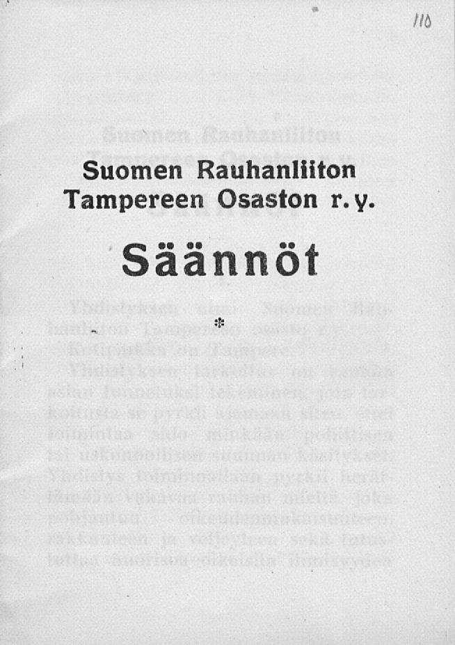 Suomen Rauhanliiton