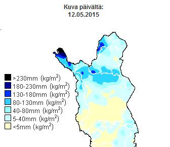 Lumen vesiarvokartta (Suomen