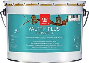 Terassiöljy 9 L, valmissävyinä ruskea, musta