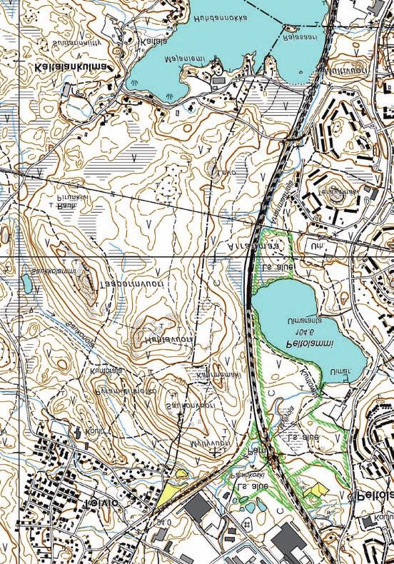 101 Sarankulma (VE3) Sarankulman laitosalue sijoittuu kantakaupungin yleiskaavassa rakentamattomalle teollisuus- ja varastoalueiksi suunnitellulle alueelle.
