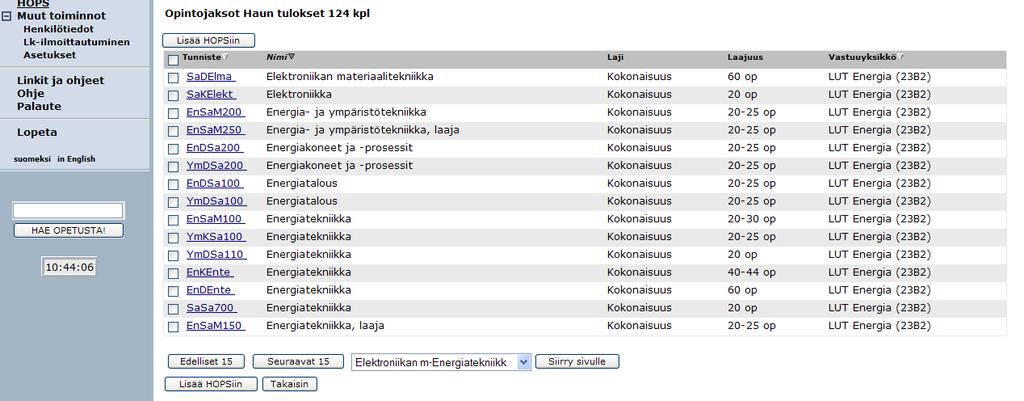 Sähkötekniikan koulutusohjelma 10 Kuva 12 DI-tutkinnon sivuaine Sähkötekniikan koulutusohjelman omat sivuaineet diplomi-insinöörin tutkinnossa ovat tehoelektroniikka ja sähkökäytöt, sulautetut