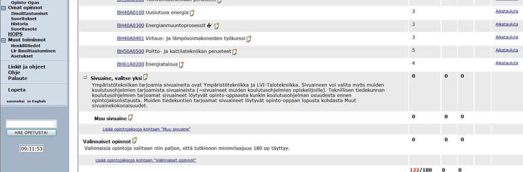 Energiatekniikan koulutusohjelma 7 Kuva 9 Ympäristötekniikka tarjoaa energiatekniikan opiskelijoille sivuaineet Ympäristötekniikka ja LVI-Talotekniikka.