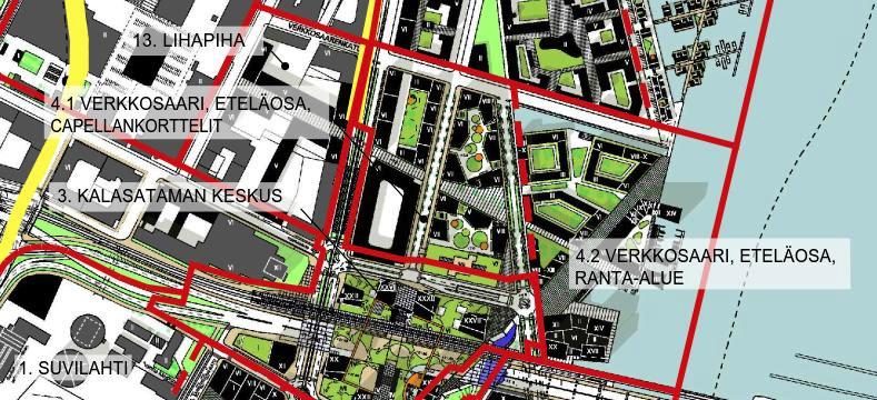 Vesilupahakemus 98 (108) 6.2 Isoisänsilta Isoisänsilta on Helsinkiin Kalasataman ja Mustikkamaan välille rakennettava kevyen liikenteen silta, joka ylittää Sompasaarensalmen.