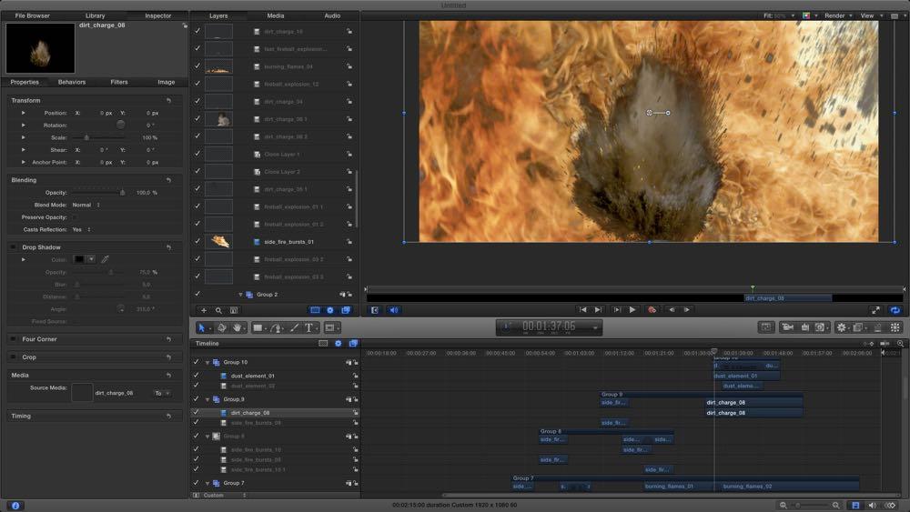 36 Elokuvaa tehdessäni Final Cut Pro X ohjelmassa laitoin tiedostoon ensimmäisenä audiotiedoston, joka sisälsi säveltämäni, soittamani, äänittämäni, editoimani, miksaamani ja masteroimani sävellyksen