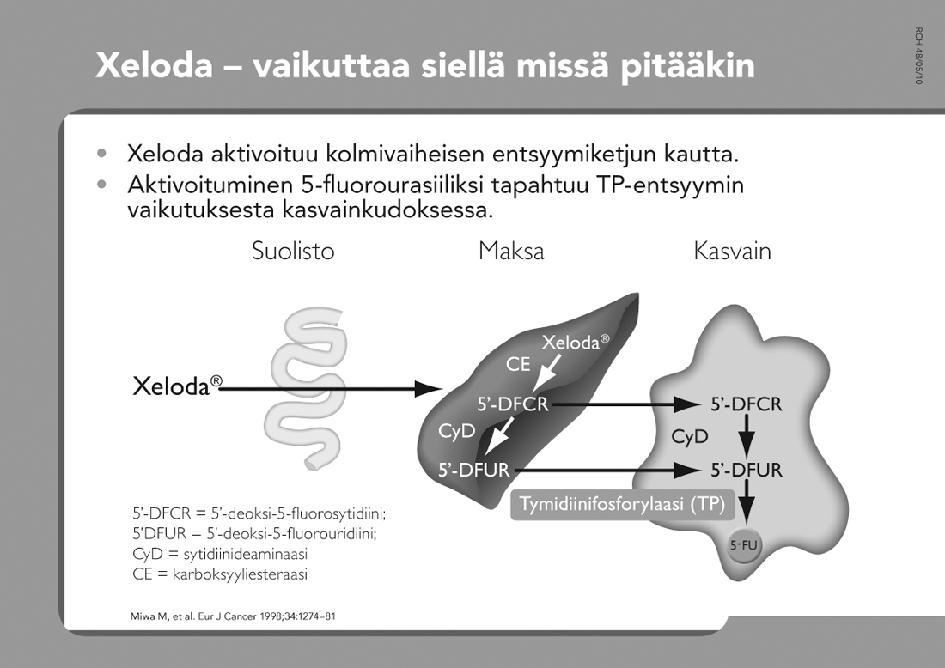 Kainaloon pesäkkeitä lähettäneen rintasyövän hoito uusimisvapaa elinaika kokonaiselinaika Etäpesäkkeisen (metastaattisen) syövän hoito Usein palliatiivista syöpä pienenee tai kasvu jarruuntuu