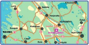 LEIRIPAIKKA JA LIIKENTEENOHJAUS Pitkis leireillään Kokemäen Pitkäjärven perinteisellä leirintäalueella.