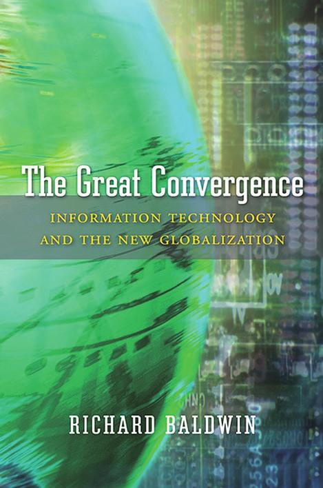 LUKUvihje Richard Baldwin: The Great Convergence. Information Technology and the New Globalization, London: Harvard University Press, 2016. 344 s. markku lehmus Tutkija etla markku.lehmus@etla.