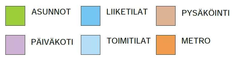 KIVIJALKATILAT 500 K-M 2 PÄIVÄKOTI 950 K-M