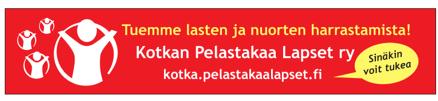 TIEDOTUS Kotkan Pelastakaa Lapset ry:n jäsenille lähetettiin kaksi jäsenkirjettä. Sääntömääräiset kokouskutsut ja muut tiedotteet on ilmoitettu yhdistyksen nettisivuilla; kotka.pelastakaalapset.fi.