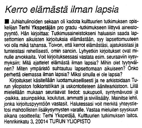 (Kotilääkäri 1999, 18.