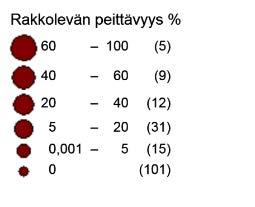 talvisäilytysalueen alueella vuosien 2012 2015