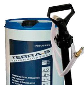 Terra-S - Industri PG TERRA-S Paikkausneste, kuitupohjainen Tuote ei sisällä ympäristölle vaarallisia aineita.