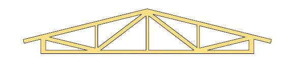 NR ristikon yläpaarteen nurjahdustuenta N d = 120 kn L=32 m, k900 Lumikuorma 2,0 kn/m 2 Ruodeliitoksen voima (1 ristikko)