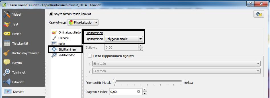 Koko sarakkeeseen voidaan laittaa esimerkiksi 10,