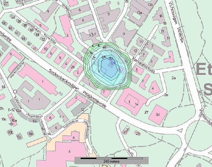 VARAVOIMAKONEIDEN PÄÄSTÖJEN LEVIÄMISSELVITYS 12 Kuva 9.