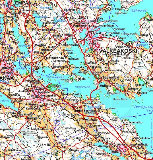 1 HANKKEEN TARKOITUS JA TAUSTATIEDOT 1.1 SIJAINTI Saarioisjärvi sijaitsee Pirkanmaalla Valkeakosken kaupungissa noin 12 km Valkeakosken keskustasta etelään ja noin 9 km Toijalasta itään.