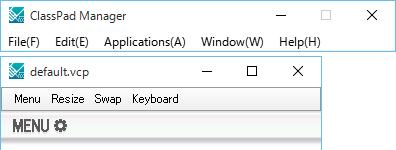 Tekstin liittäminen leikepöydältä ClassPad Manageriin 1. Muissa sovelluksissa kopioi haluamasi teksti leikepöydälle. 2.