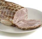 Ingredienser: griskött med ben (ursprung Finland), salt, stabiliseringsmedel (E450, E451), antioxidationsmedel (E301), glukos, färgämne (E150d). Kötthalt 97 %. Köttprodukt, sous vide-kokt.