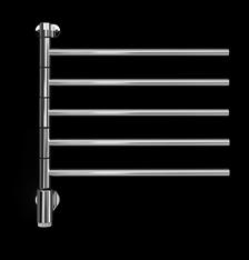 Piilosaranat Leveys 600 mm LED-varsivalo kaapin päällä Kaksi säädettävää lasihyllyä Meikkipeili