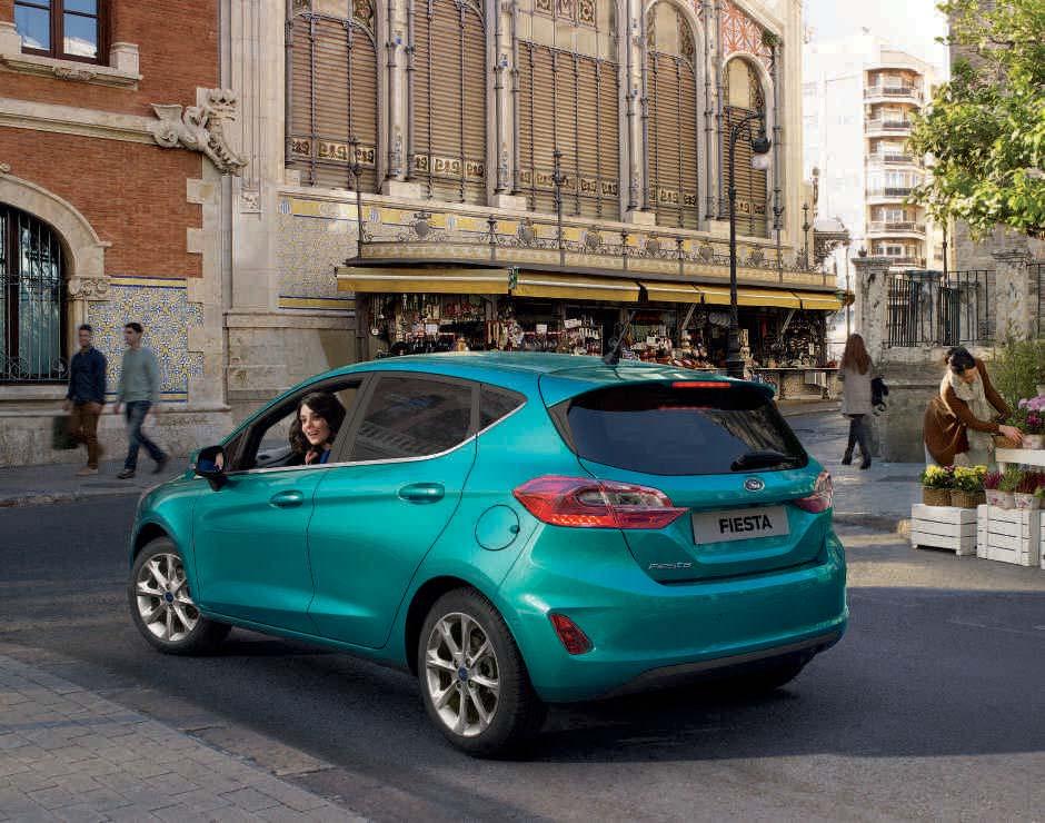 Elämässä kiinni. Aloita uusi seikkailu Ford Fiestan kanssa.