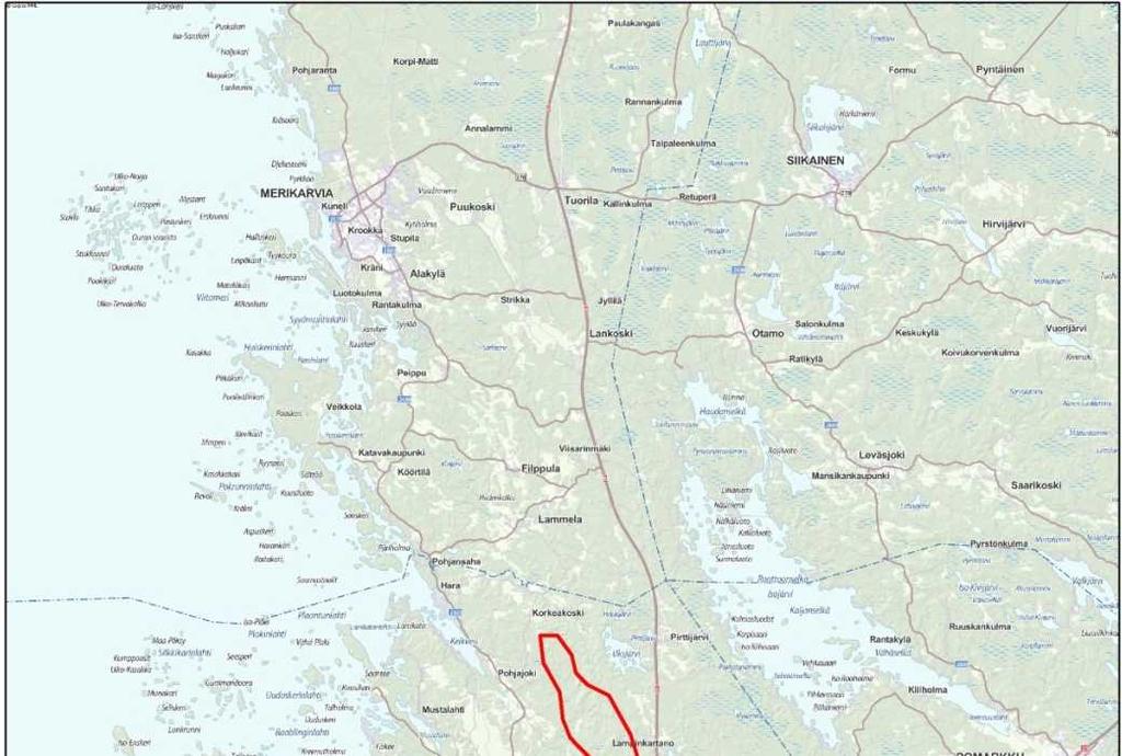 1. JOHDANTO A. Ahlström Kiinteistöt Oy ja Satawind Oy suunnittelevat Ahlaisten Lammin alueelle enintään 20 tuulivoimalaitoksen tuulivoimapuistoa.