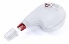 Nauhan leveys 4,2 mm, pituus 10 m. 81053 Pritt Eco Flex -korjausrolleri Ekologinen vaihtoehto! Ergonominen muotoilu, nauhan levitys sivuttain.