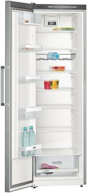 CrisperBox - kosteudeltaan säädettävä > Varoitusääni oven jäädessä auki vihanneslaatikko > Väri: teräs > Väri: teräs > Korkeus 186 cm, lev.
