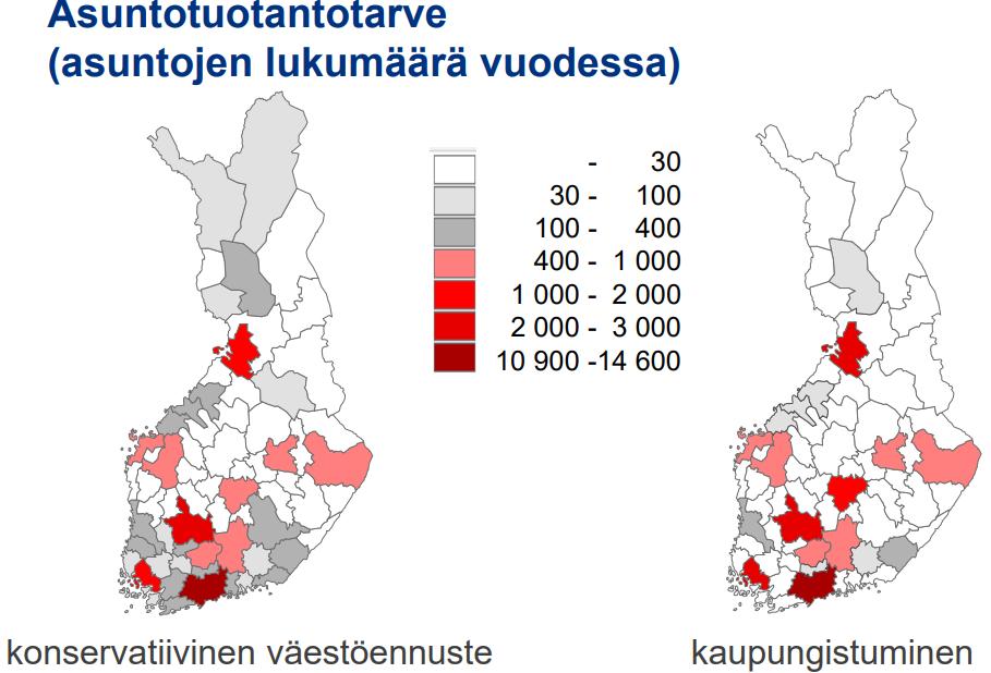 14 suurimmalle kaupunkiseudulle