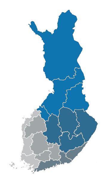 Valmistelun tilanne, esimerkkejä Pohjois-Pohjanmaalla toimijana tulee lähes varmasti toimimaan Monetra Oy Pirkanmaalla yhteisvalmistelu sairaanhoitopiirin ja Tampereen kaupungin