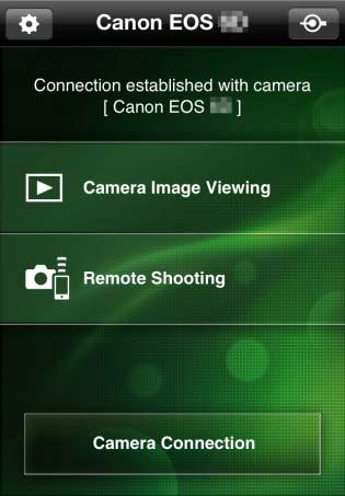 Kameran käyttö älypuhelimella Kun EOS Remote -sovellus on asennettu, voit käyttää älypuhelinta kameraan tallennettujen kuvien katseluun sekä kaukolaukaisimena.