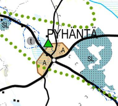 OSALLISTUMIS- JA ARVIOINTISUUNNITELMA / Pyhännän kirkonkylän yleiskaava sivu 3(6) SUUNNITTELUN LÄHTÖKOHDAT Maakuntakaavat Pyhännällä on voimassa Pohjois-Pohjanmaan maakuntakaava (vahvistettu 17.2.