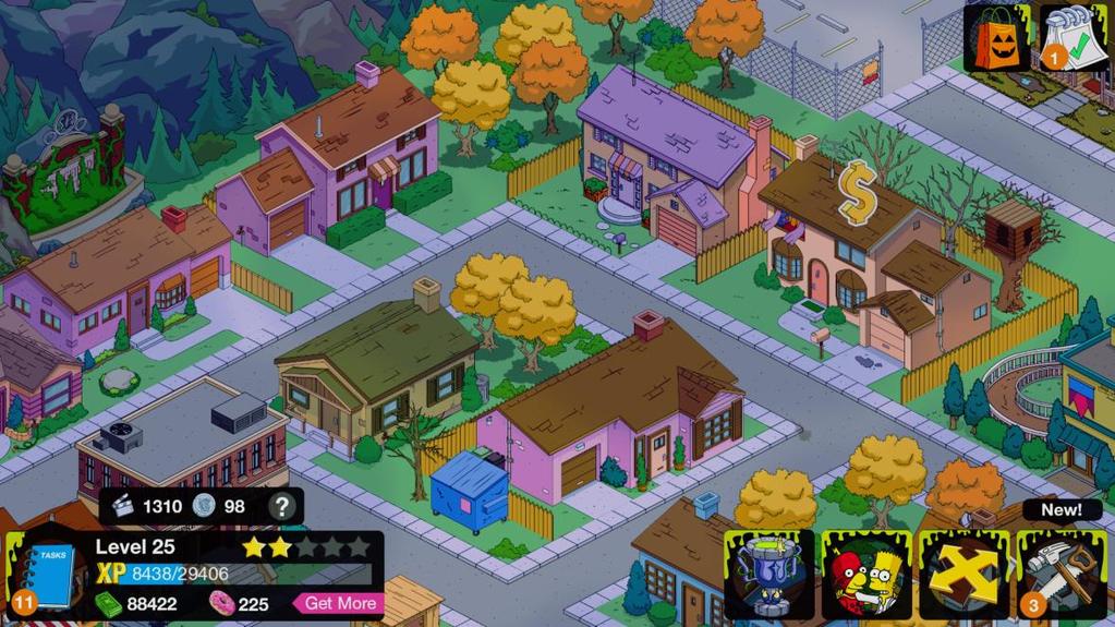 23 Esimerkiksi The Simpsons: Tapped Out -pelissä (EA Mobilen, Fox Digital Entertainmentin ja Gracie Filmsin kehittämä, EA Mobilen vuonna 2012 julkaisema peli) pelaaja ohjaa hahmoja rakentamaan