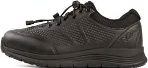 Thor 39-46 N Waxed nubuck, Split velour, Nappa EVA, Rubber Walker 2-10,5 K Leather, EVA, Rubber ME 1388 212-208-102 Black-White Lightweight sole with shock absorber and stiff shank.