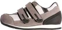 Grey-White-Black 7003 Grey-White-Black Hiker 20-42 J Nubuck, EVA, Rubber Hiker Orthotic 20-42 L