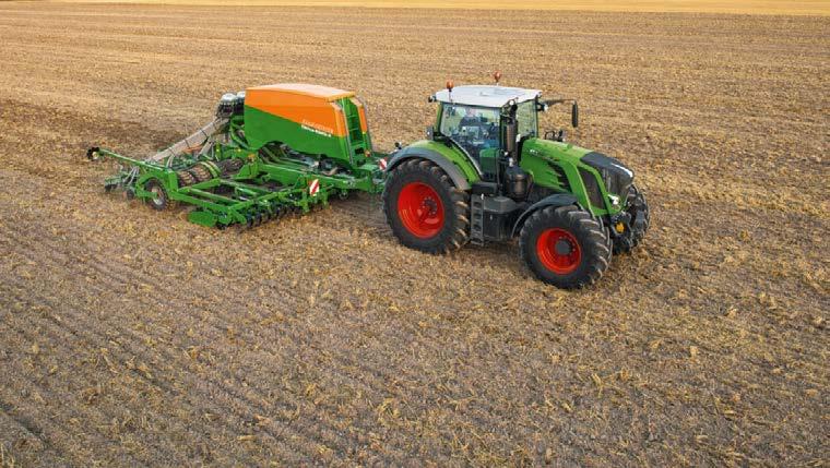 Fendt 800 Varion etunostolaitteeseen on saatavana lisävarusteena kevennystoiminto. Sen avulla työkoneen paino voidaan siirtää traktorille määritetyn paineen ylittyessä.