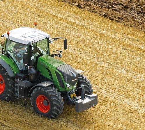 3 ilmatilaa ja panoraamatuulilasi VariableRateControl (VRC) täsmäviljelyä varten Automaattinen SetionControl Automaattinen jäähdyttimen puhdistus kaksisuuntapuhaltimella