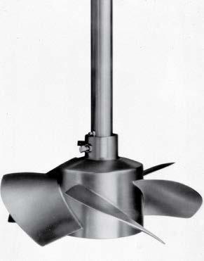 a radialflow impeller in a baffled tank.